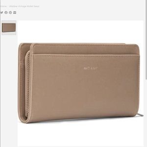 Matt & Nat Webber Vintage Wallet- Taupe